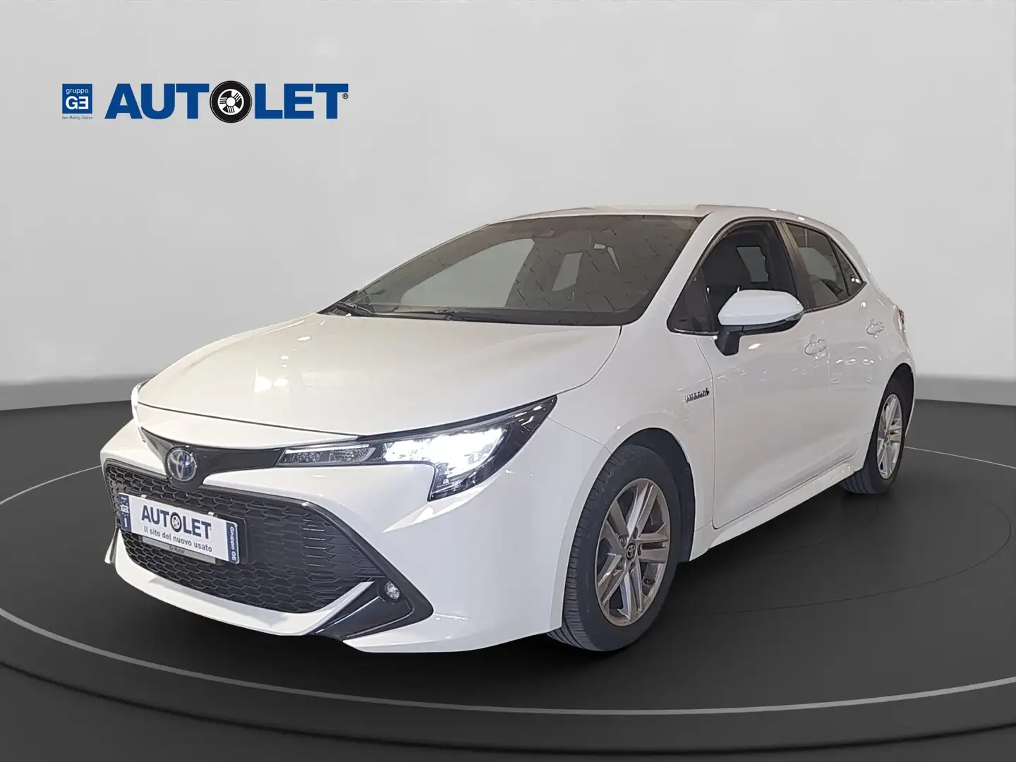 Toyota Corolla Corolla 1.8h Active cvt Bianco - 1