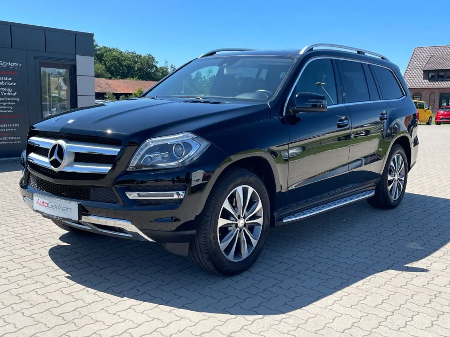 Mercedes-Benz GLS 400 4Matic MB-Scheckheft AHK dt.Fahrzeug Nero - 2