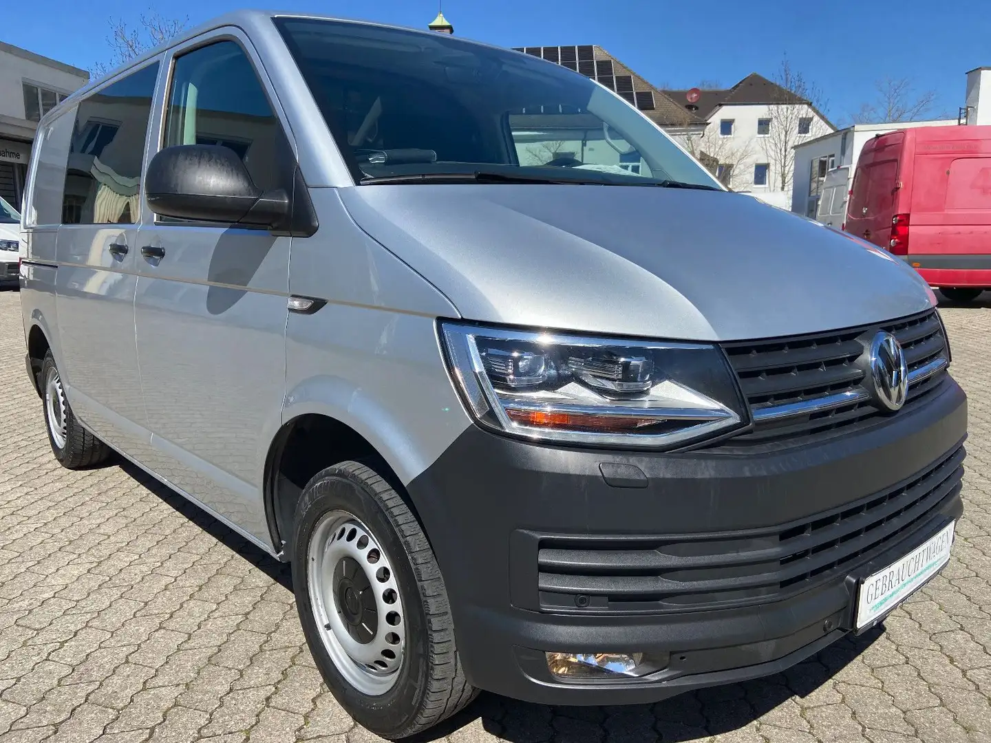 Volkswagen T6 Transporter T6 2.0 Tdi Transporter LED Navi SORTIMO Einbau Argent - 2