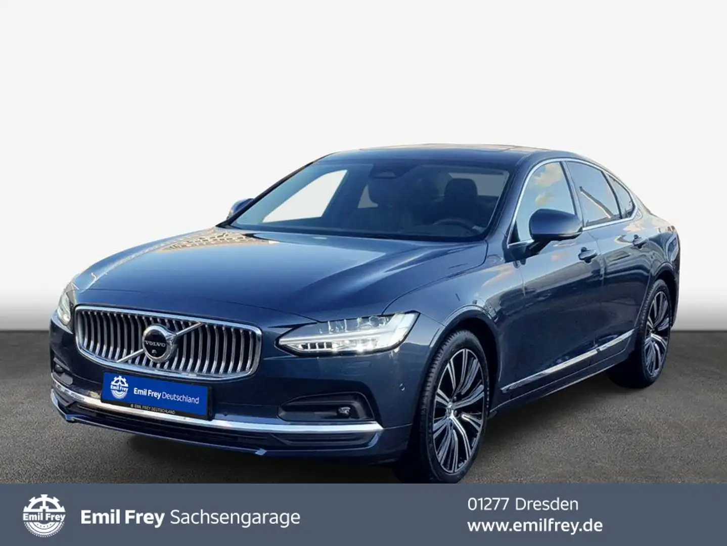 Volvo S90 B5 D AWD Ultimate Bright Standheizung 360°Came Blu/Azzurro - 1