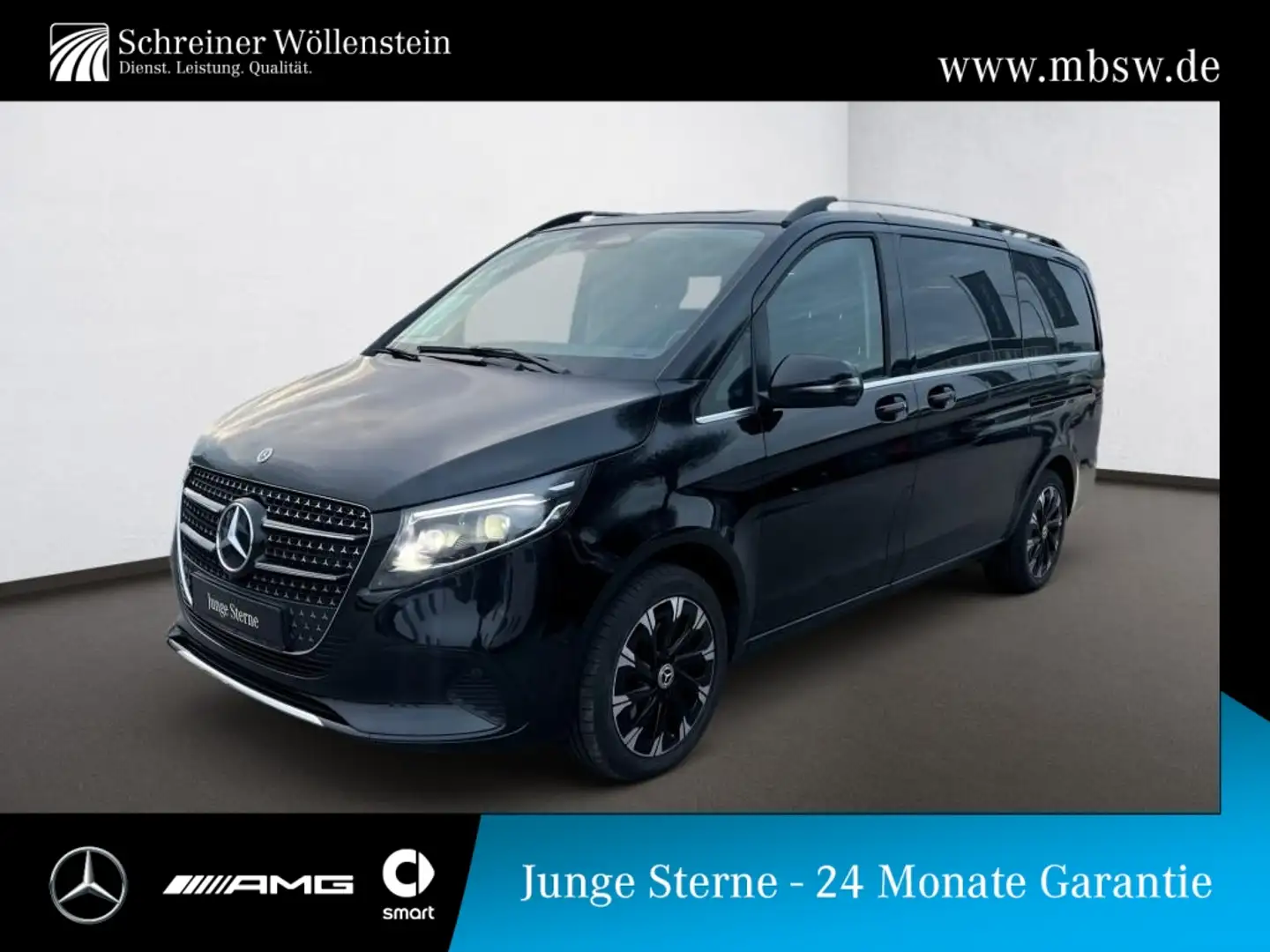 Mercedes-Benz V 250 Avantgarde lang 4M Burmester*360°Kamera* Schwarz - 1