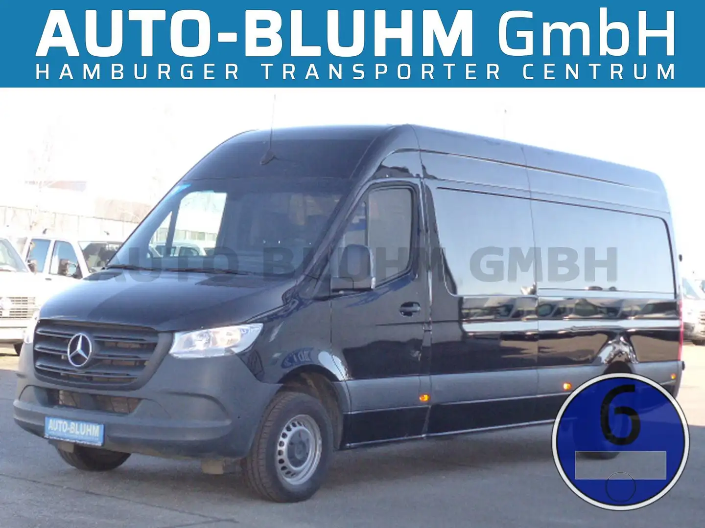 Mercedes-Benz Sprinter 317 CDI Kasten Maxi Cam AC 3-Sitze MBUX Negro - 1