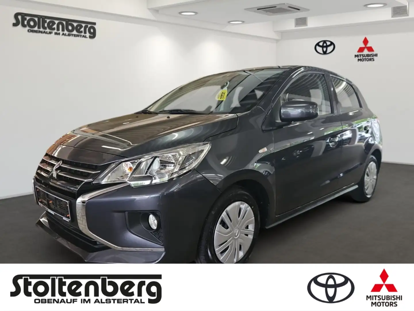 Mitsubishi Space Star Select 1.2  Musikstreaming DAB Notbremsass. Bergan Grijs - 1