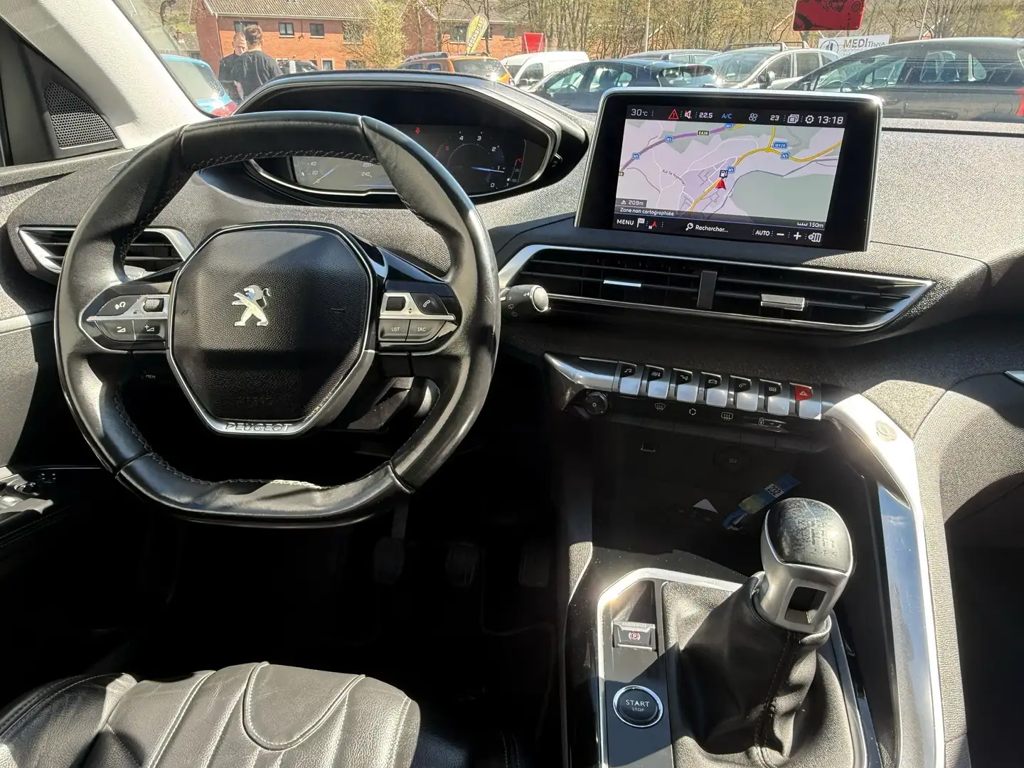 Peugeot 5008 1.6 BlueHDi Allure,CUIR,GPS,CLIM DIG,GARANTIE😍 Bleu - 2