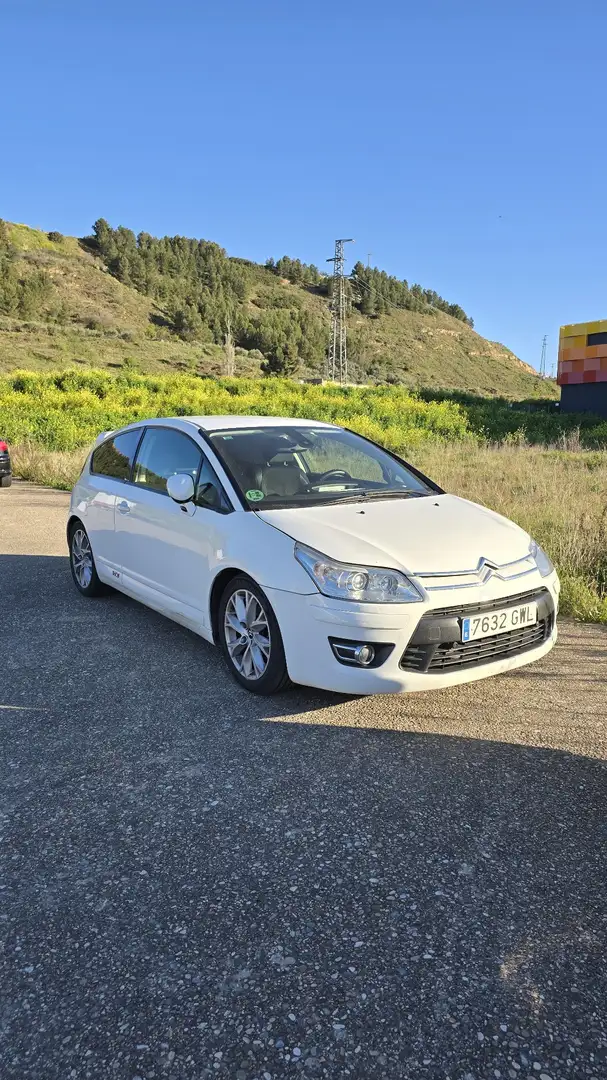Citroen C4 Coupé 1.6 THP VTS 150 Blanco - 1