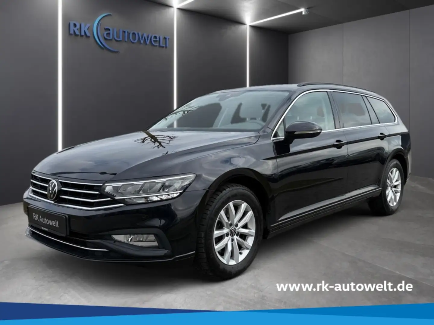 Volkswagen Passat Business 2.0 TDI DSG AHK-klappbar Navi Negro - 1