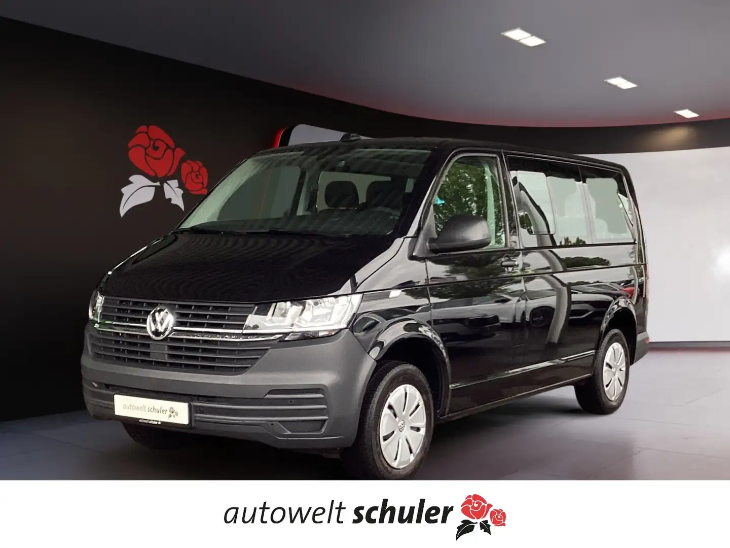 Volkswagen T6.1 Kombi T6.1 Transporter Kombi 2,0 TDI DSG 9-Sitzer Noir - 1