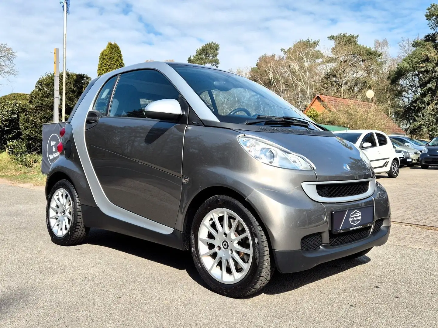 smart forTwo fortwo coupe passion Micro Hybrid Drive Argent - 1