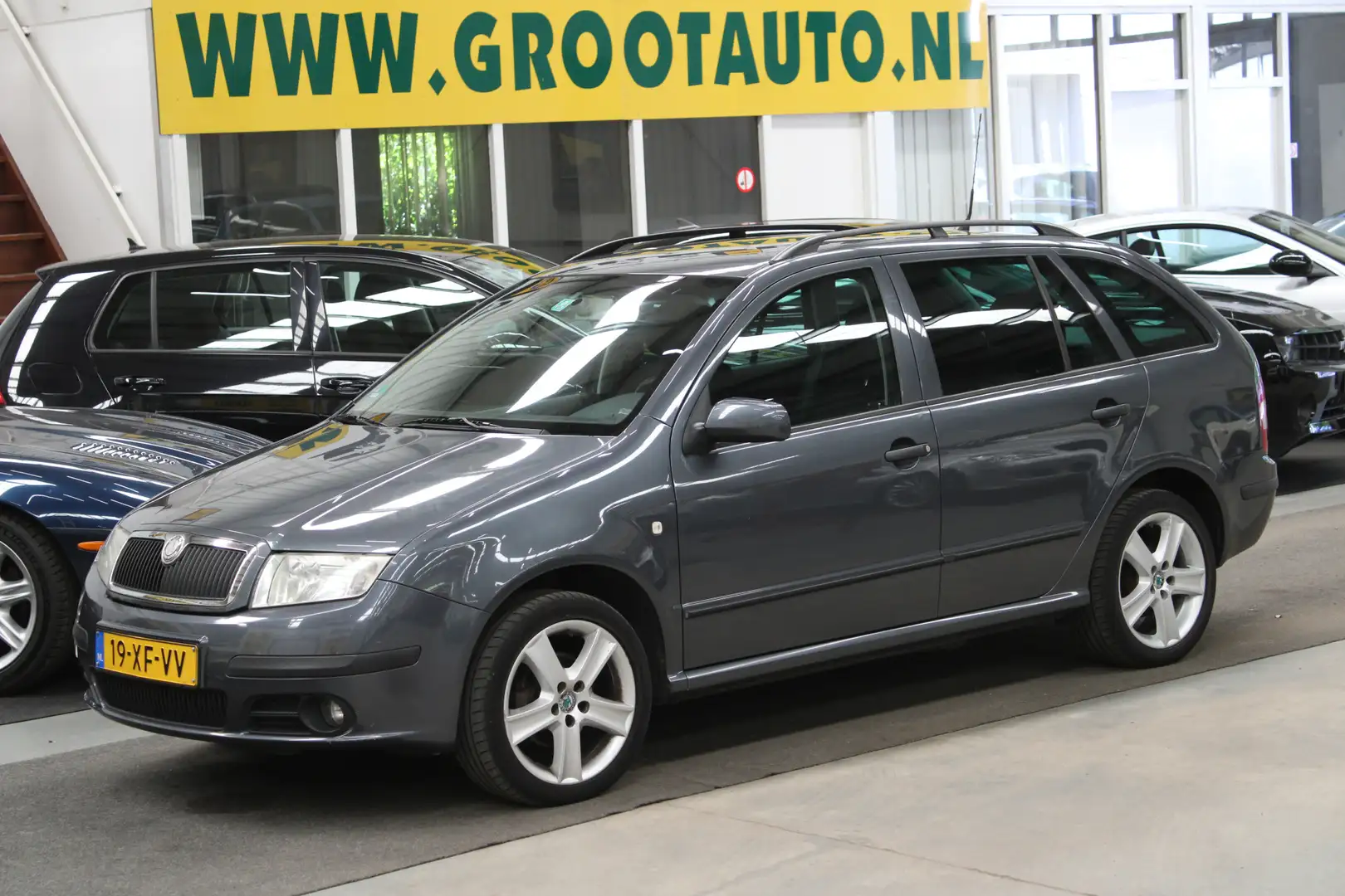 Skoda Fabia Combi 1.4-16V Elegance+ Airco, Cruise control, Tre Grey - 1