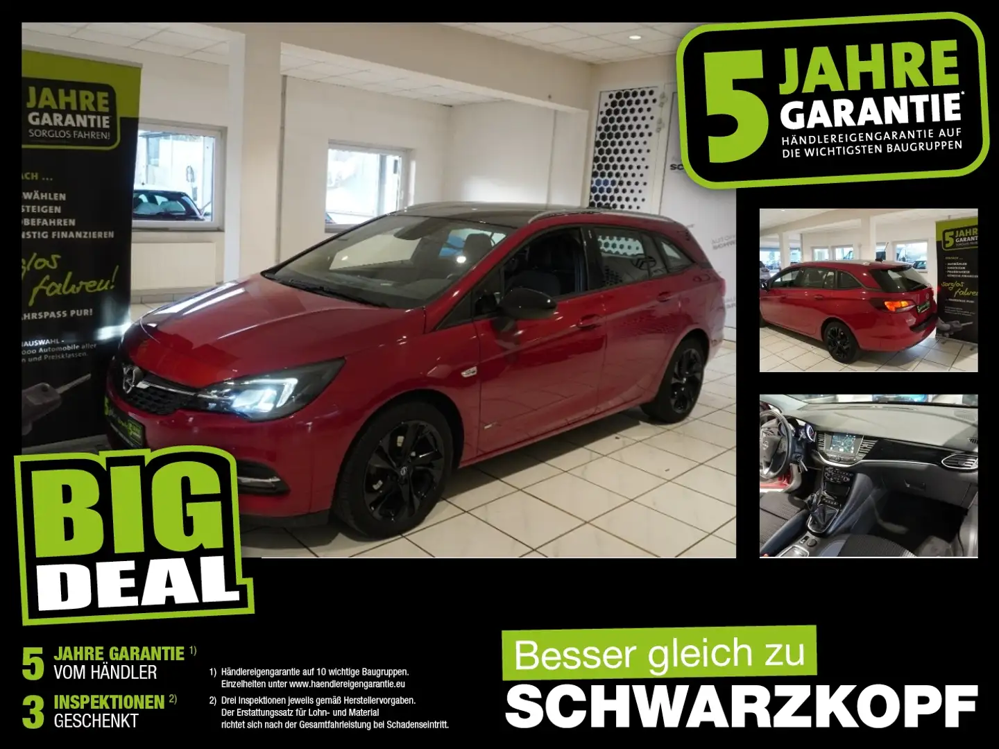 Opel Astra K ST 1.2T Navi,Parkpilot,Lenkradheizung Rot - 1