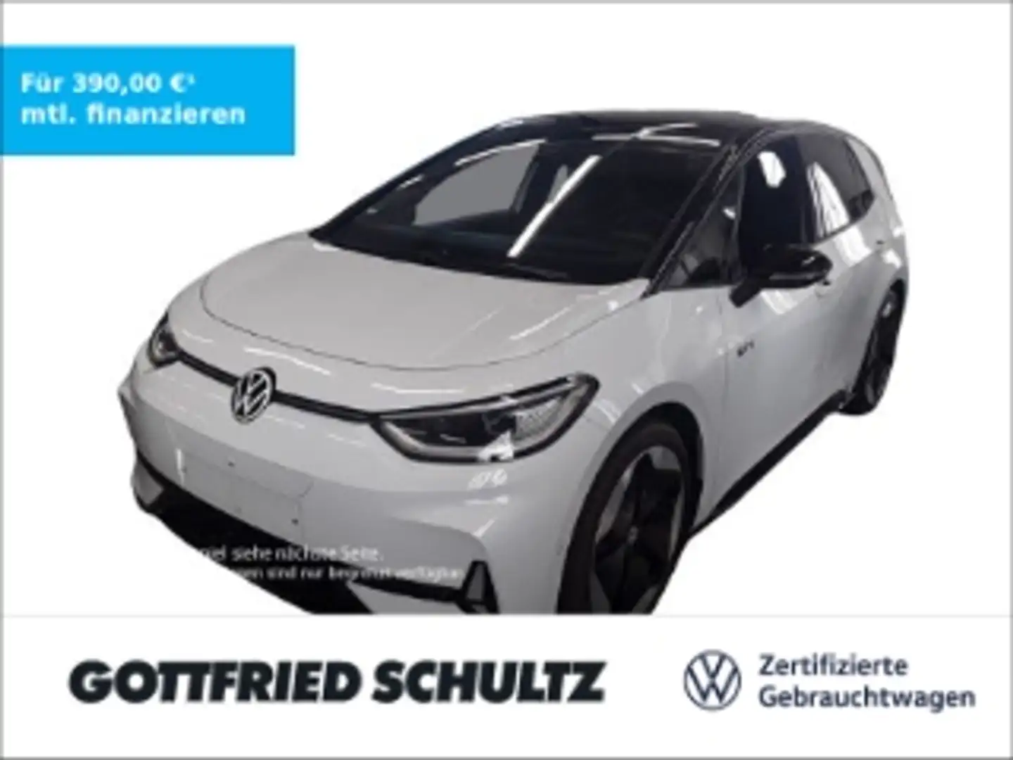 Volkswagen ID.3 GTX IQ.Light NAV PAN AHK HUD ACC Weiß - 1