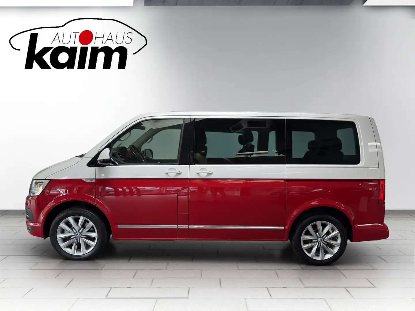Volkswagen T6 Multivan 2,0 TDI Highline DSG+Dynaudio+Rückfahrkamera+Stand Červená - 2