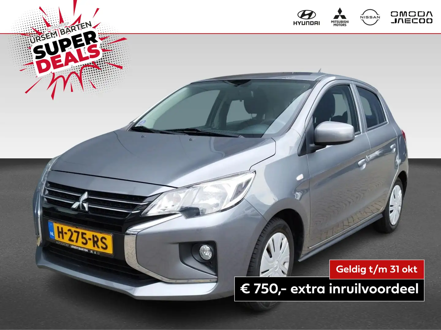 Mitsubishi Space Star 1.0 Cool+ Gris - 1