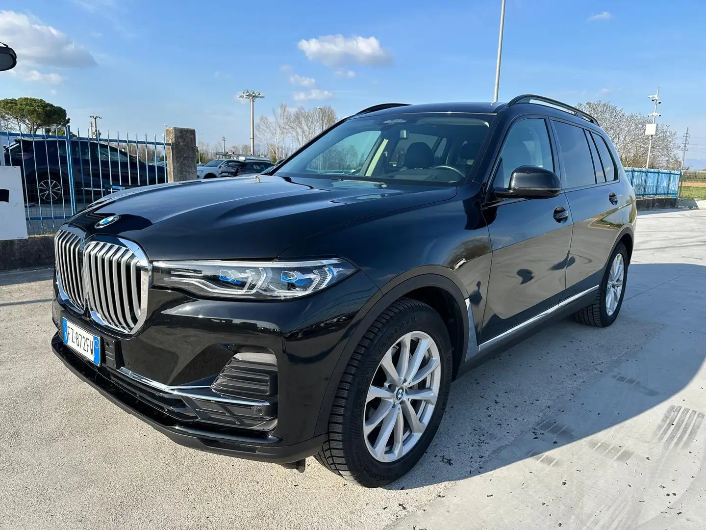 BMW X7 X7 xdrive30d auto PELLE/TETTO 7posti - FZ872FW Nero - 2