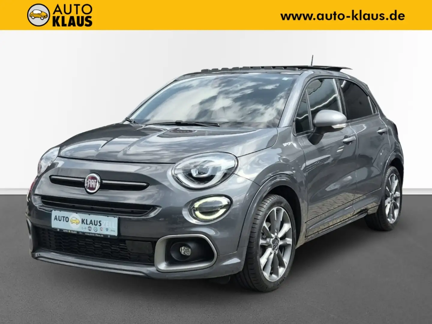 Fiat 500X 1.6 Sport BAD S-Paket Pano AHK Kamera Navi LED Šedá - 1