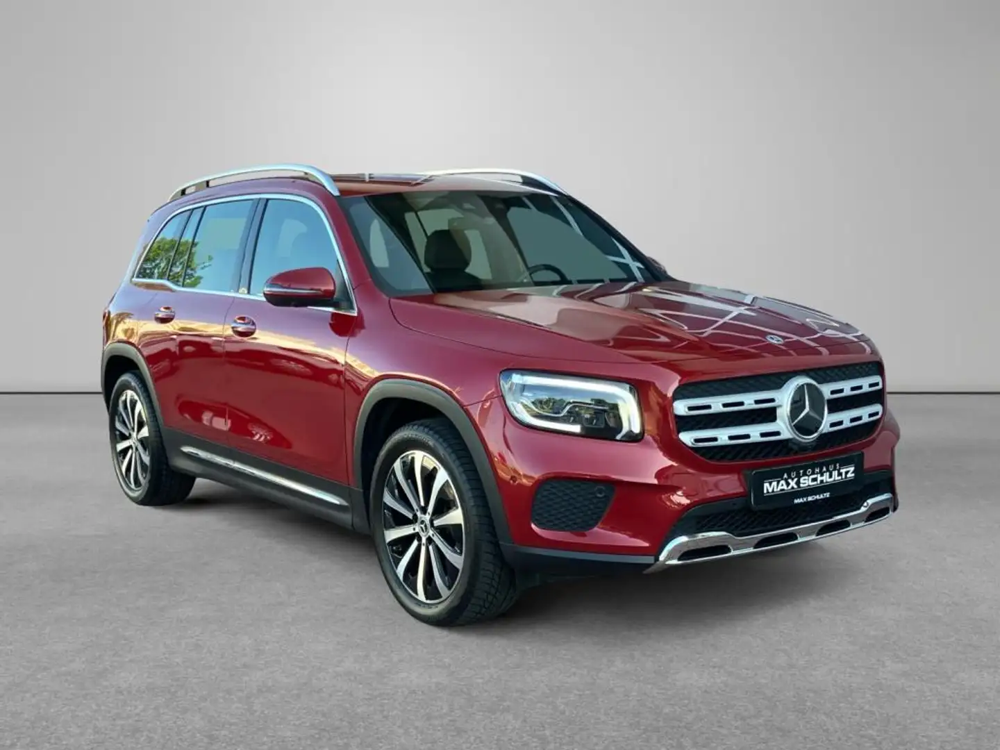 Mercedes-Benz GLB 220 d 4M AHK*DISTR*KEYL*360° KAM*NAVI*MULTIB Červená - 2