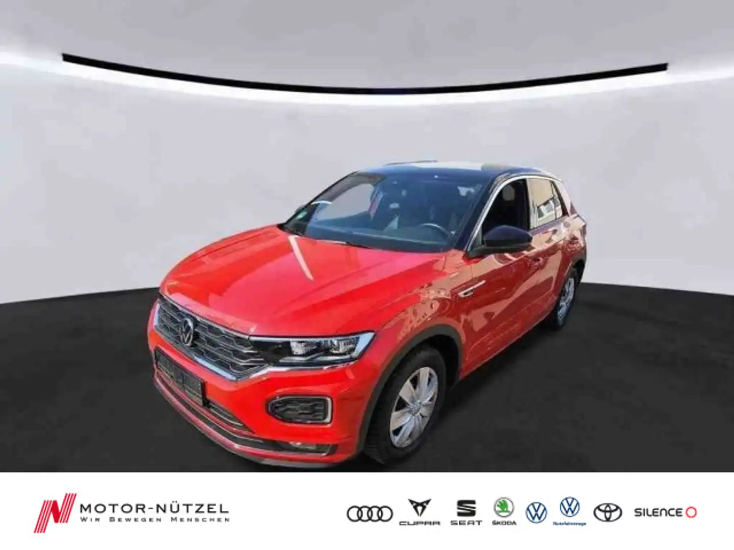 Volkswagen T-Roc 2.0 TDI DSG R-LINE LED+NAV+ACC+SHZ+PDC+RFK Rot - 1