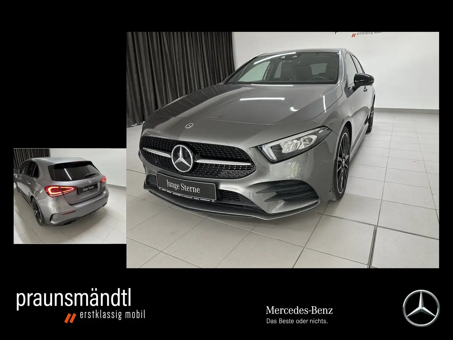 Mercedes-Benz A 180 AMG Night Ed. 2020 LED/MBUX/Tot/Kamera/19" Grau - 1