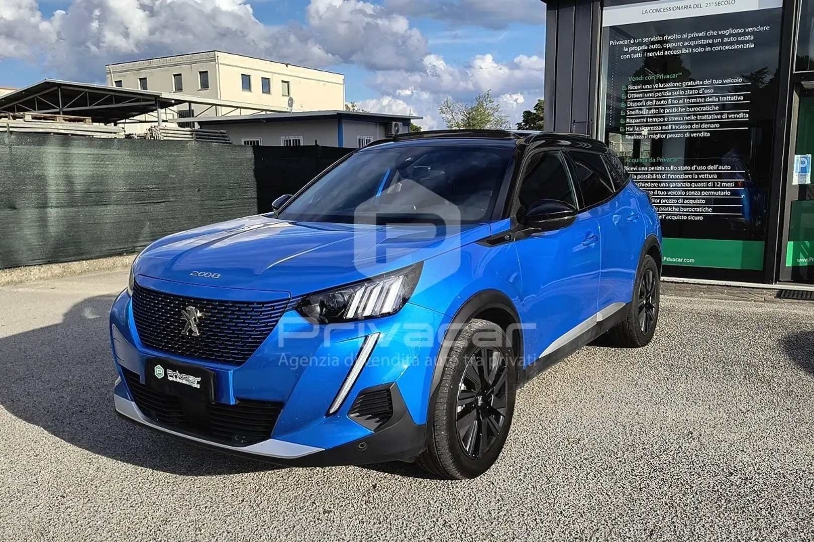 Peugeot e-2008 2008 motore elettrico 136 CV GT Blu/Azzurro - 1