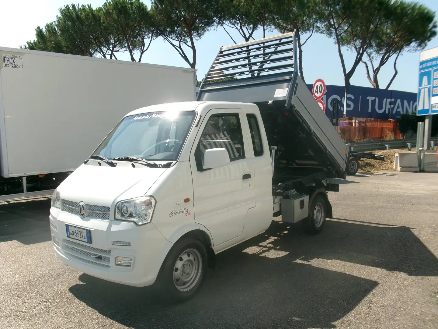Giotti Victoria Gladiator GLADIATOR EVO 1.3 16V EURO 6D BENZINA RIBALTABILE 42000 KM Weiß - 1