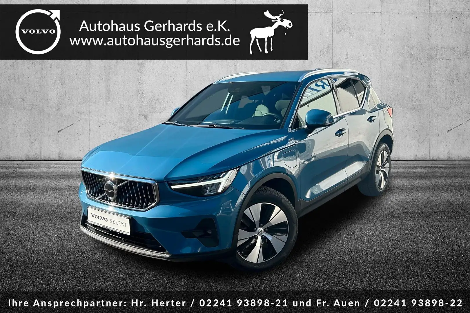 Volvo XC40 T4 Core Plug-In Hybrid, AHK, Pilot Assist Blau - 1