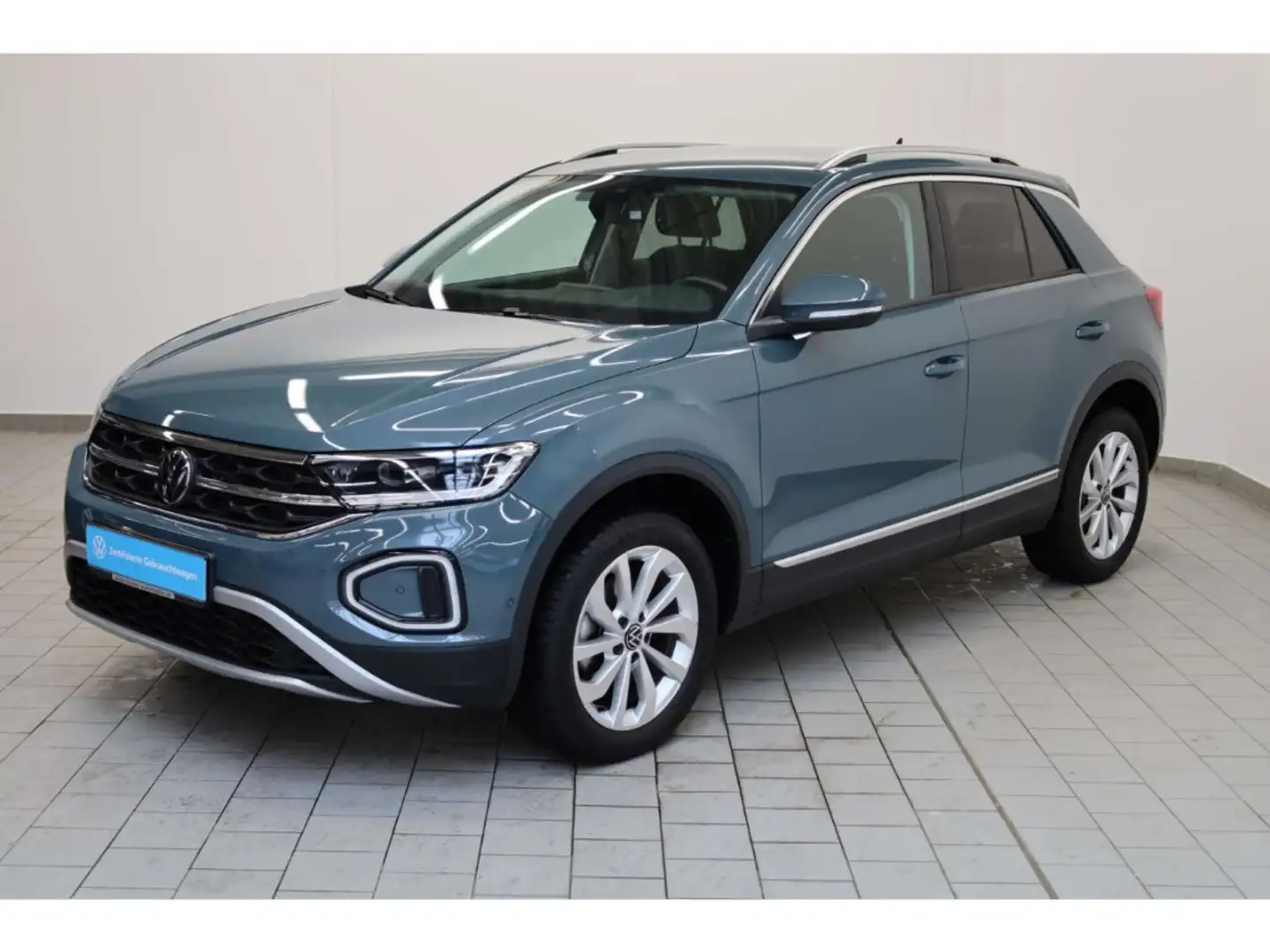 Volkswagen T-Roc 1.5 TSI Style 6-Gg. AHK/LED/NAV/RFK/ACC/SH Blau - 2