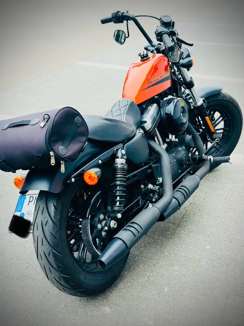 Harley-Davidson Sportster Forty Eight Sportster 48 / Sonderlackierung/ Metzler Portocaliu - 2