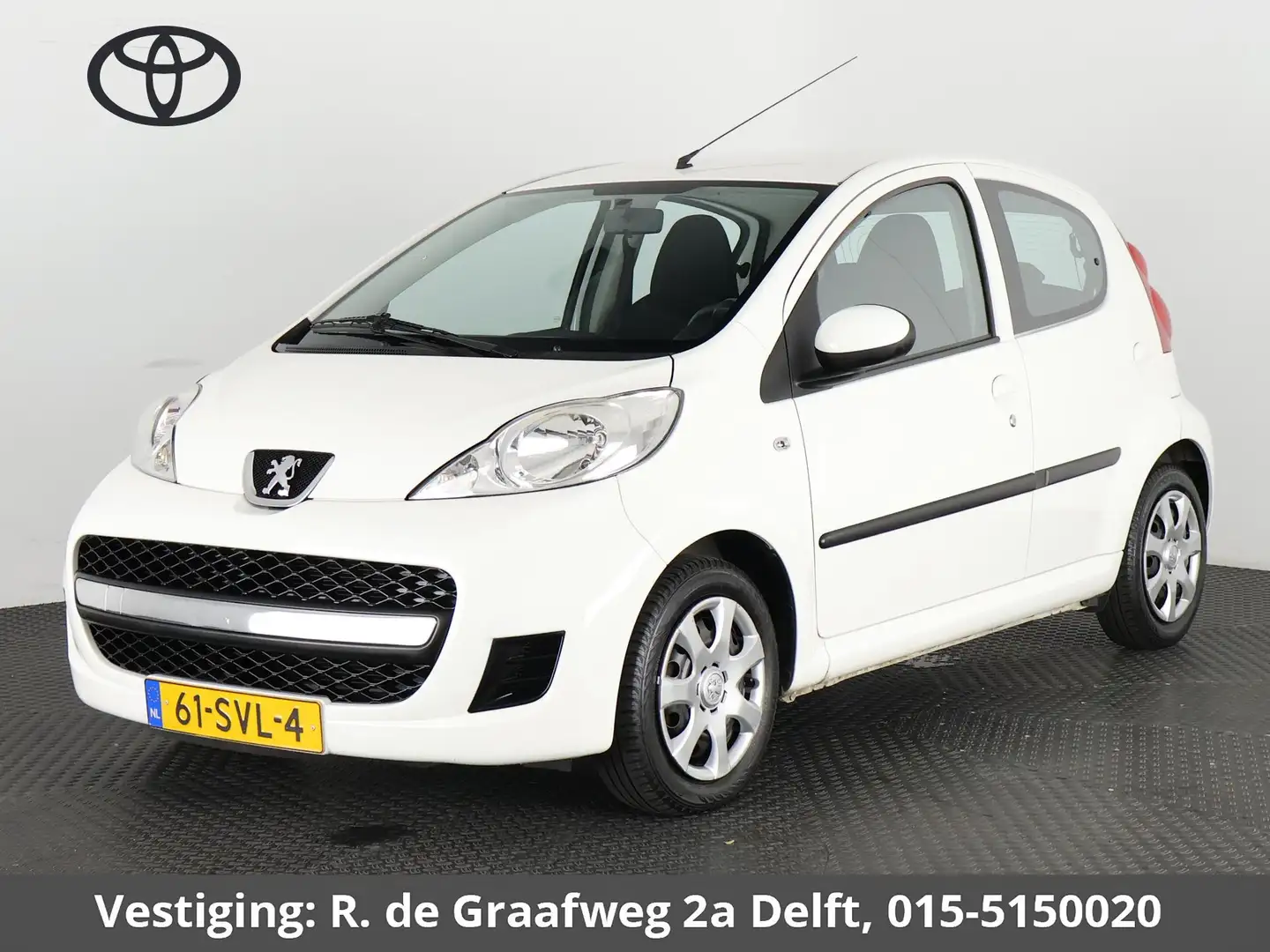 Peugeot 107 1.0-12V XS | Airco | Elektrische ramen | Radio/AUX Wit - 1