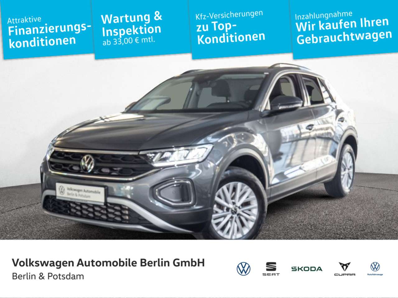 Volkswagen T-Roc — Volkswagen T-Roc 1.5 TSI DSG Life Navi LED APP ACC Sitzhzg