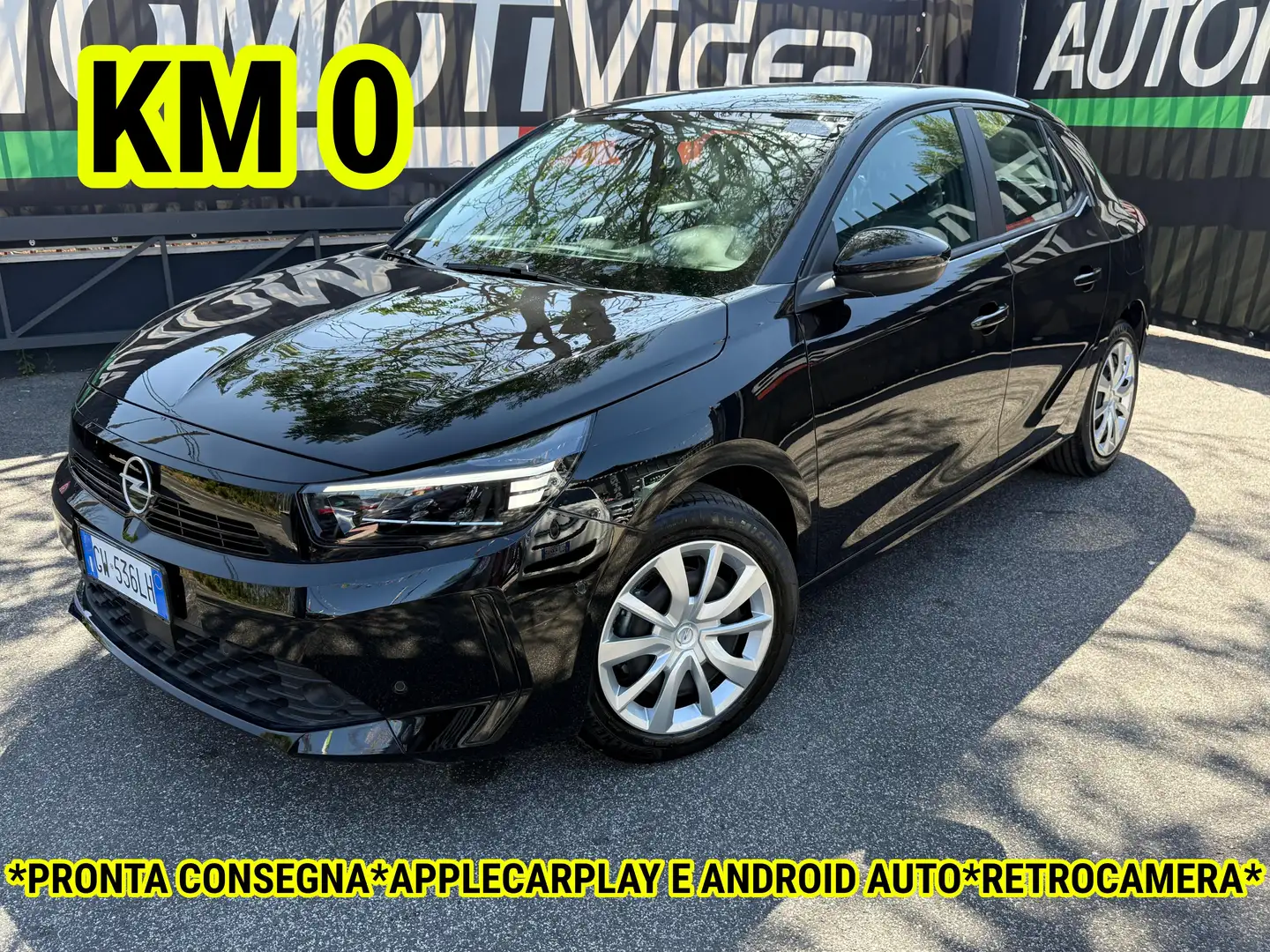 Opel Corsa Corsa 1.2 *KM0*PRONTA CONSEGNA*CARPLAY*TELECAMERA* Zwart - 1