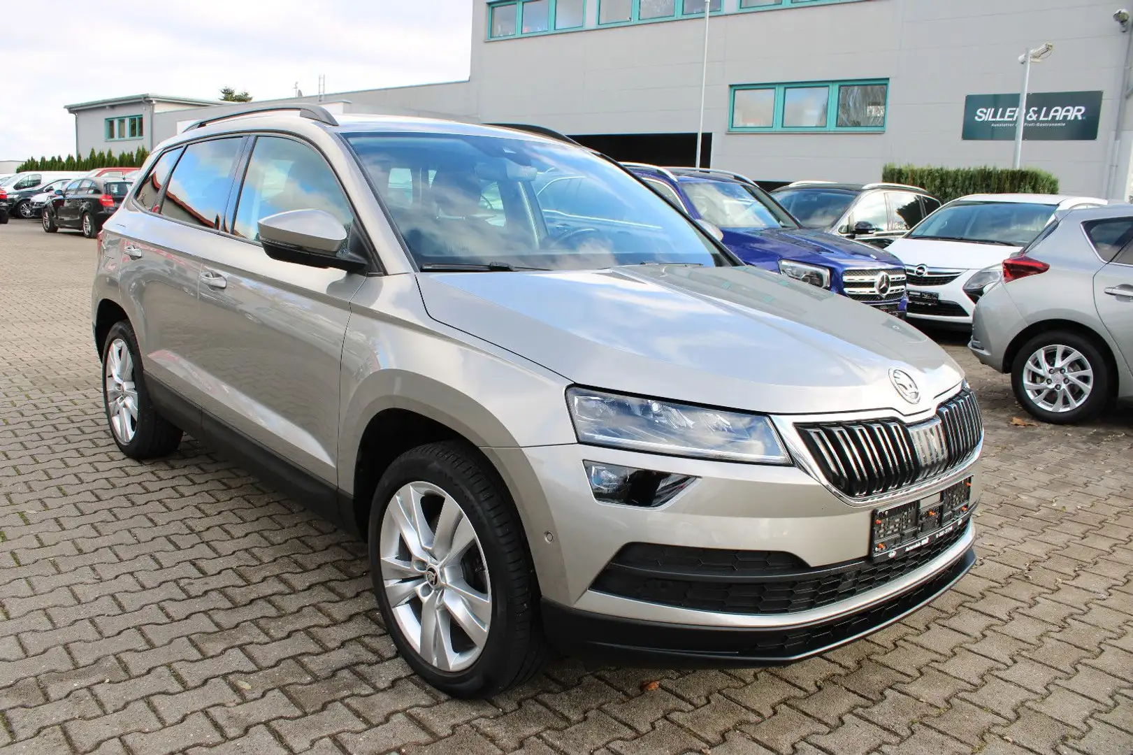 Skoda Karoq 1.5 TSI DSG KamerNavi,PDC,AHK,Panorama,LED Grau - 2