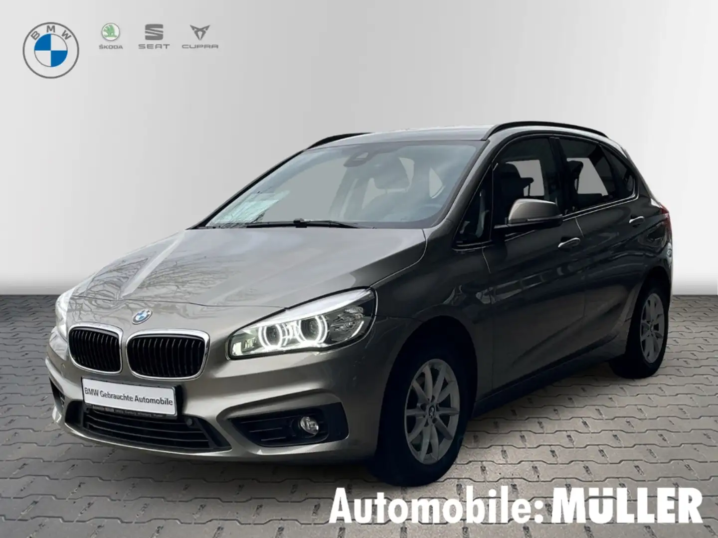 BMW 218 Active Tourer i Advantage*LED*PDC*Sitzheizung*Spor Silber - 1