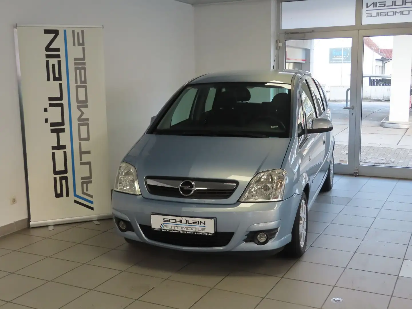 Opel Meriva Edition*Klima*Alu*Radio-CD*El. Fenster* Blau - 1