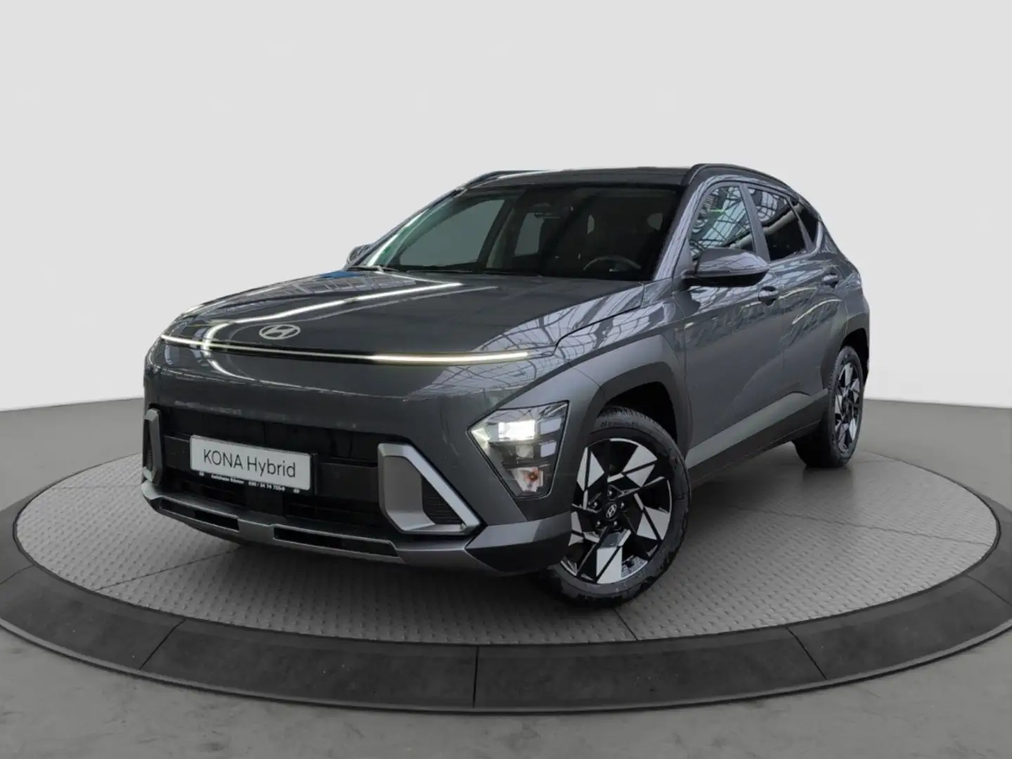 Hyundai KONA HYBRID 1.6 GDI TREND DIGITALES COCKPIT SHZ NAVI LE Grau - 2