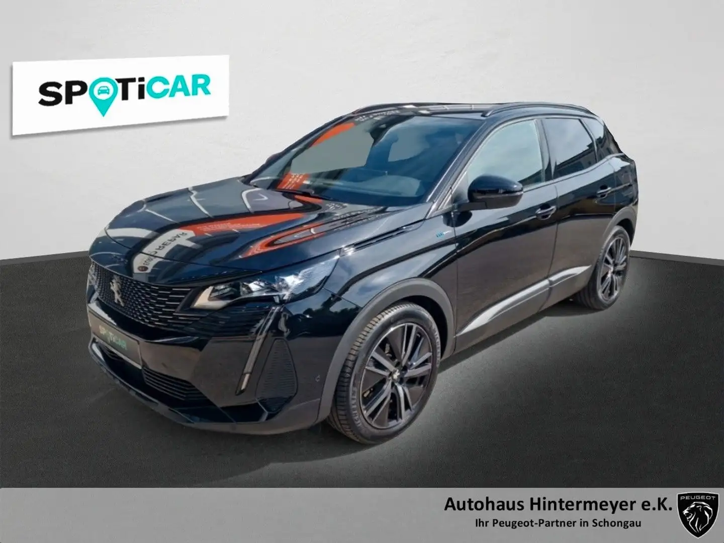 Peugeot 3008 GT-Pack Hybrid 225 Zwart - 1