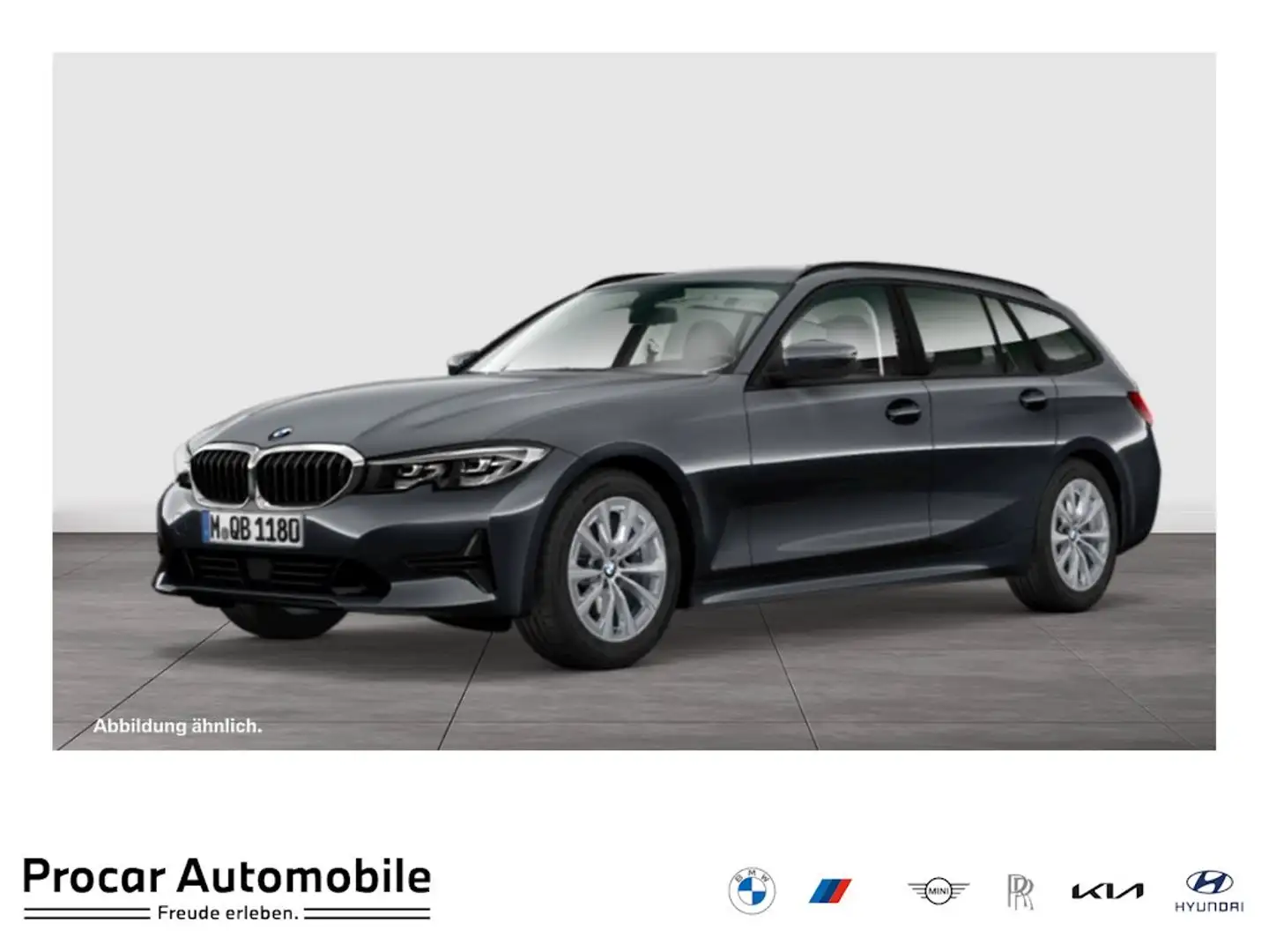BMW 318 d Touring (2018 - 2022) Advantage DAB LED Grau - 1