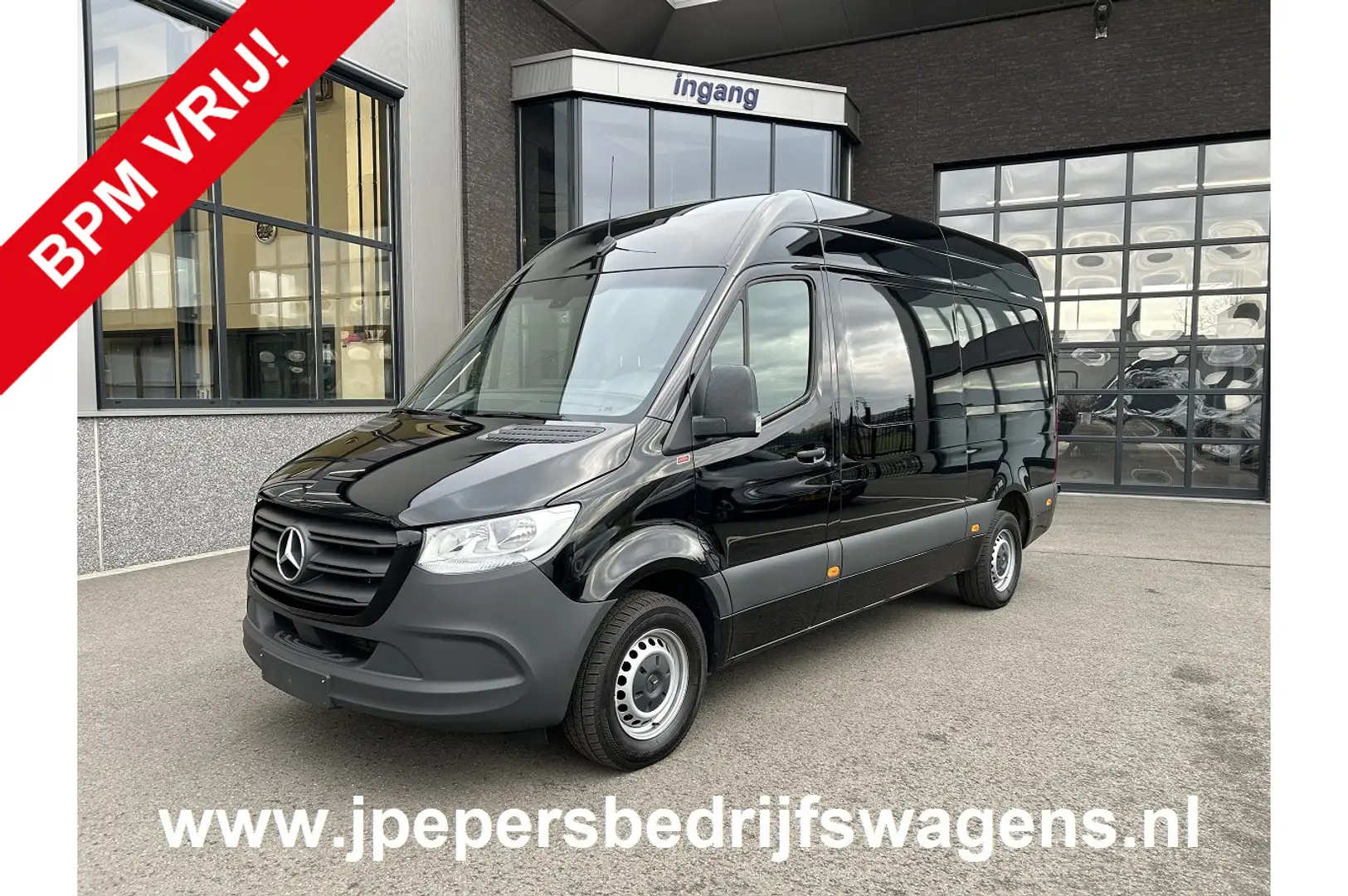 Mercedes-Benz Sprinter 317 CDI L2 H2 Automaat / MBUX / Camera / Carplay n Noir - 1