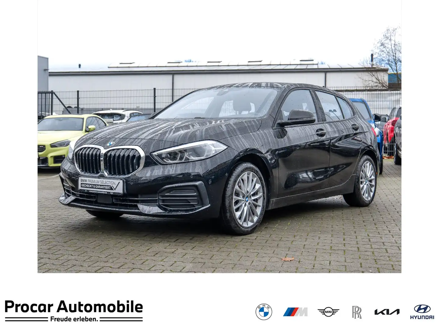 BMW 118 i Advantage Navi Komfort RFK LED PA Schwarz - 1