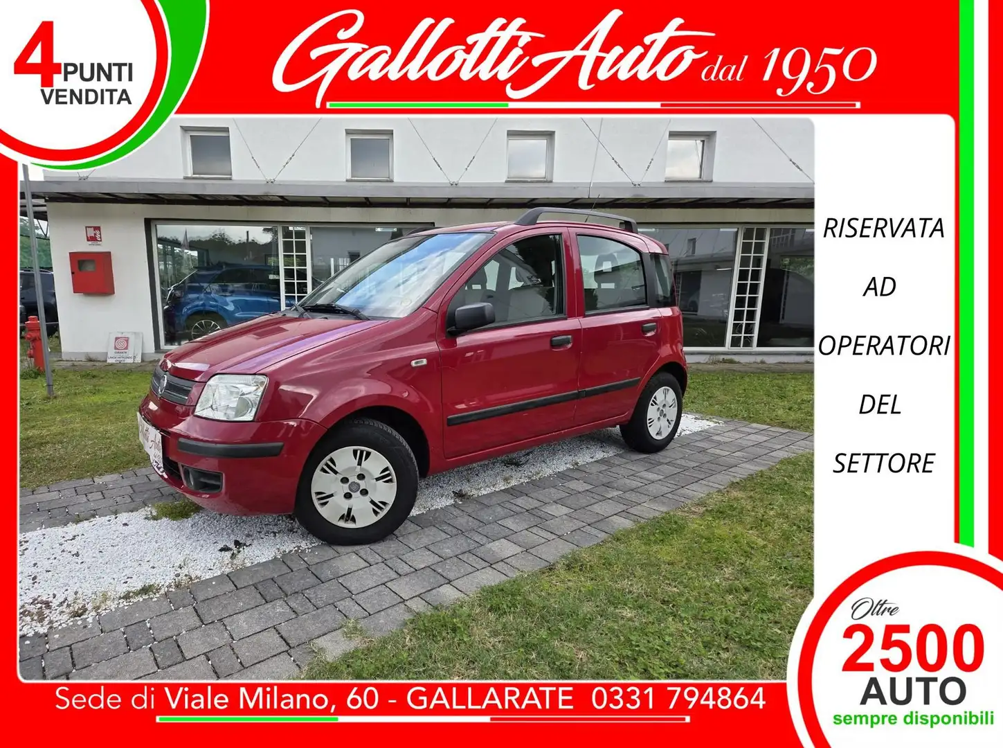 Fiat Panda 1.2 Rojo - 1