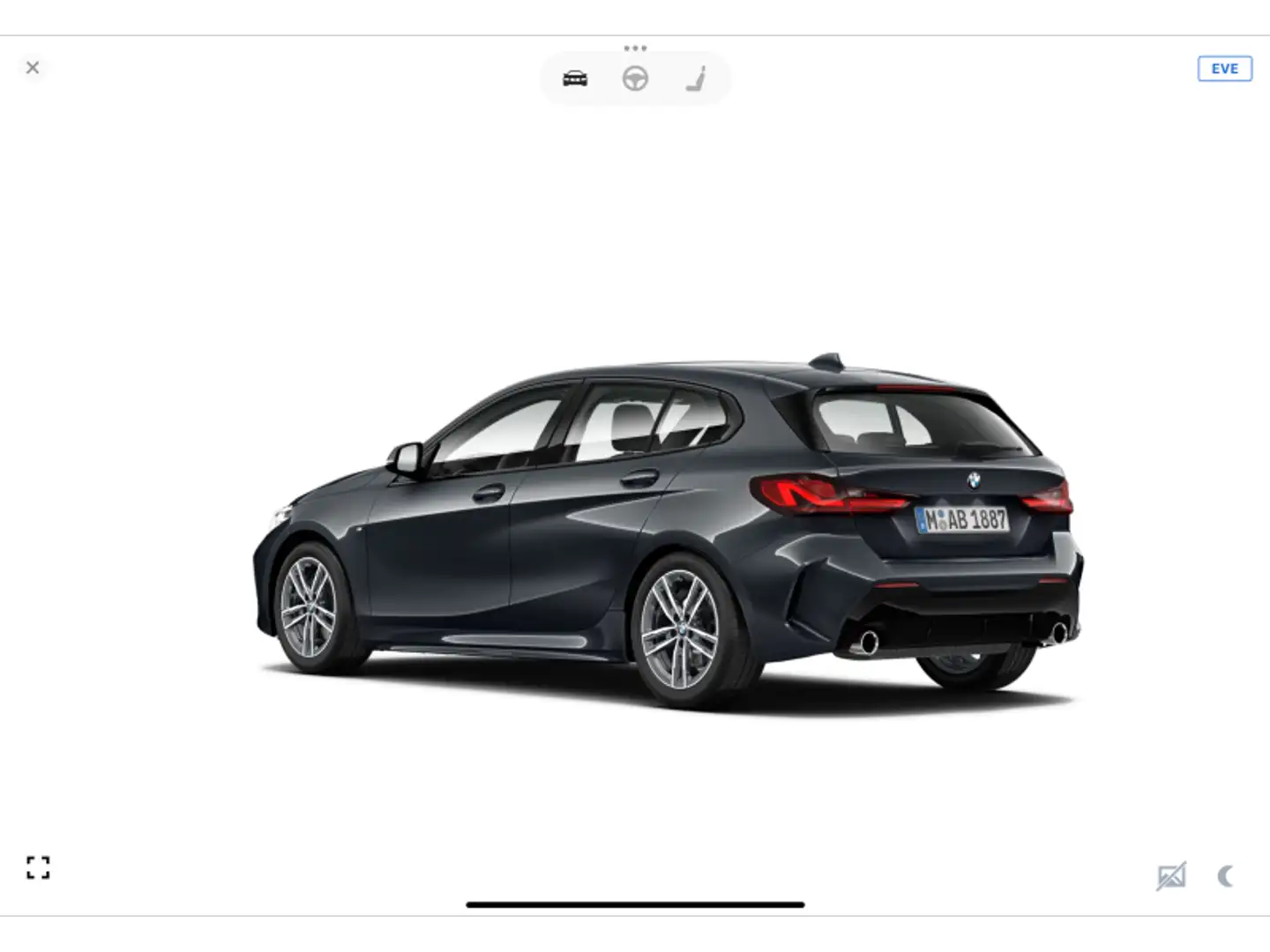 BMW 116 i Gris - 2