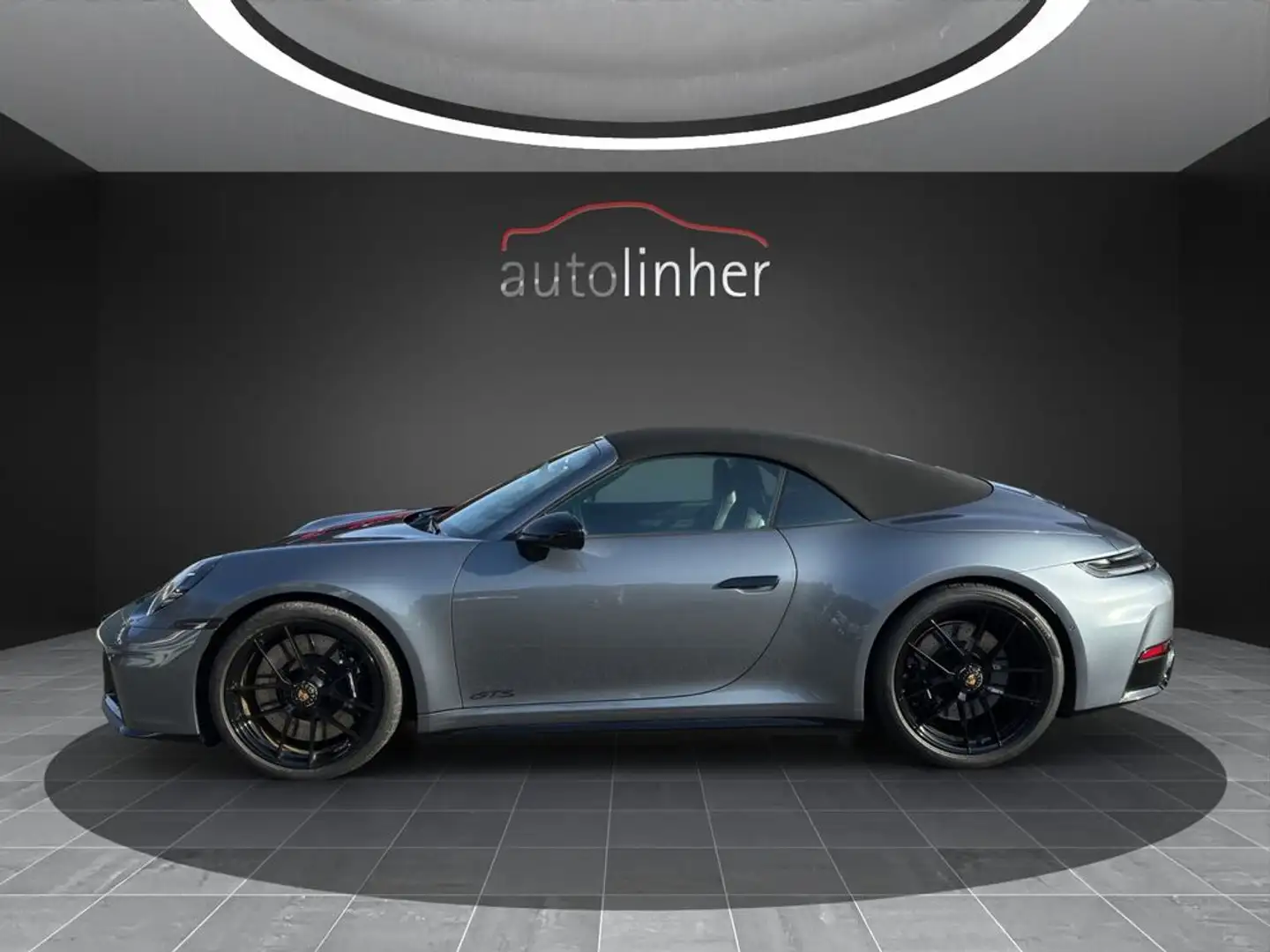 Porsche 911 Carrera 4 GTS T-Hybrid Cabriolet''TOP-AUSST.'' Gris - 2