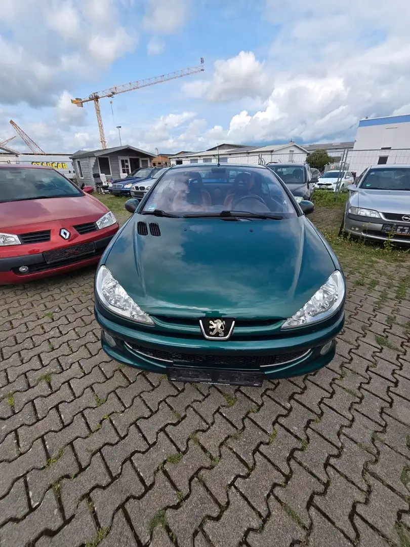 Peugeot 206 CC Cabriolet Roland Garros Grün - 2