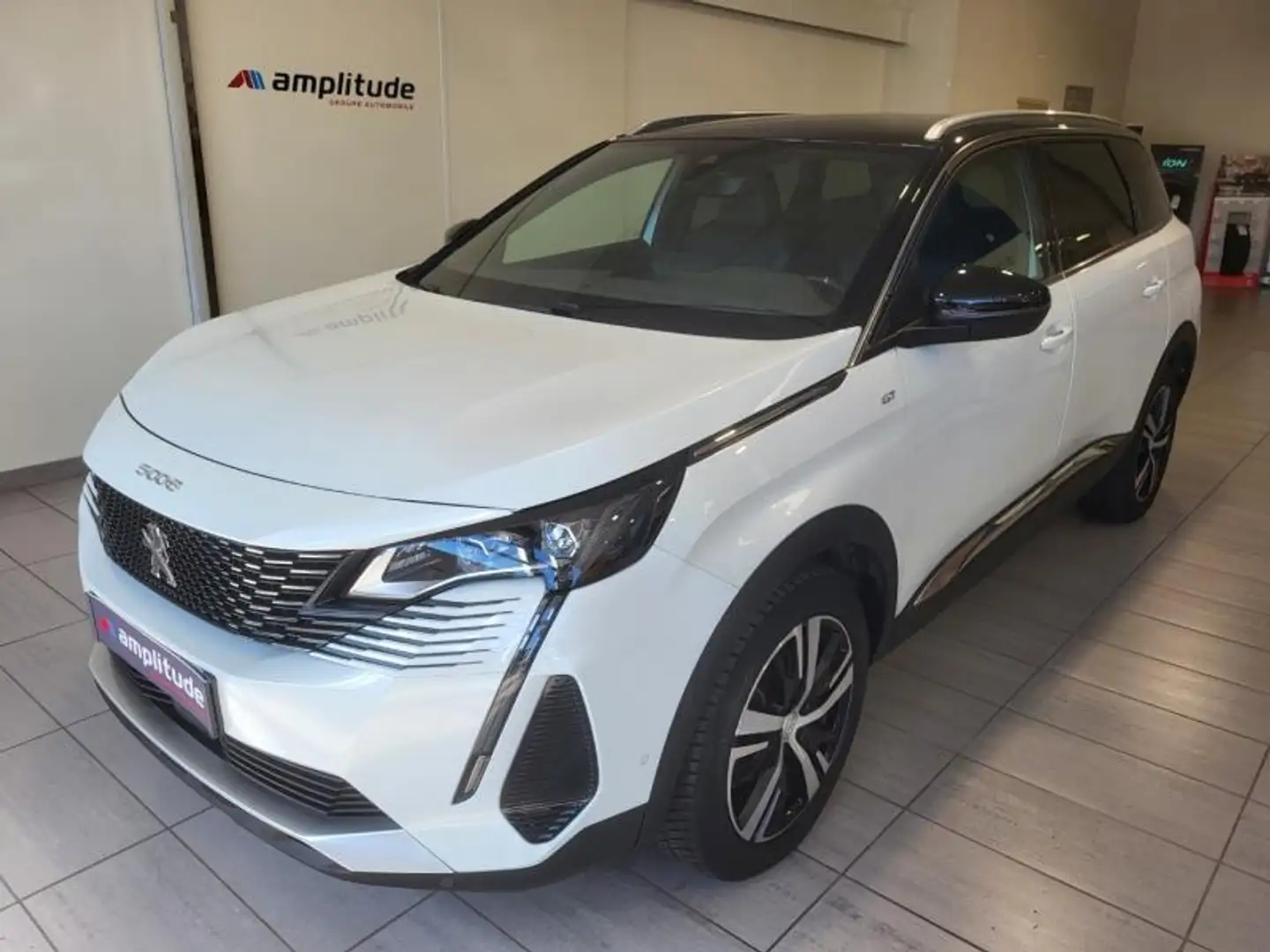 Peugeot 5008 2.0 BlueHDi 180ch S\u0026S GT EAT8 Blanc - 1