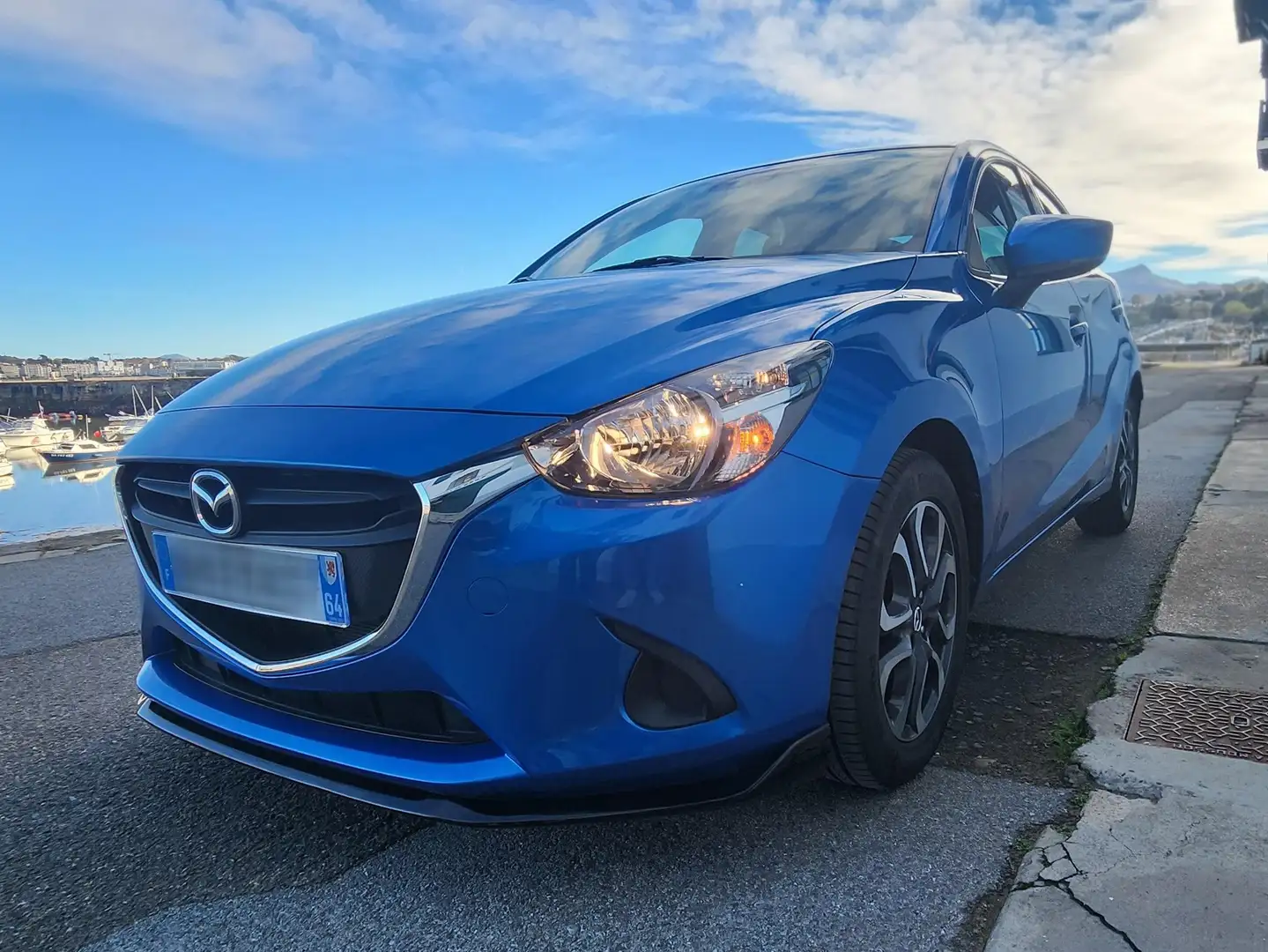 Mazda 2 Aucun frais à prévoir - 2018 - 58000 km Bleu - 1