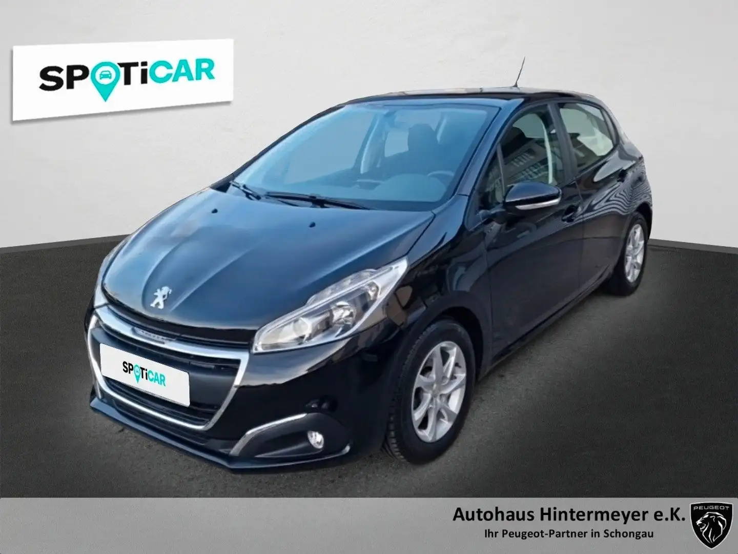 Peugeot 208 Active VTI 82 Schwarz - 1