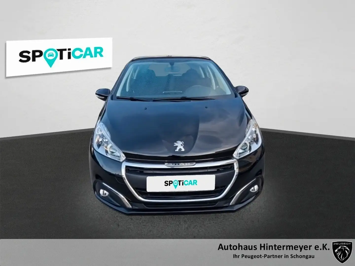 Peugeot 208 Active VTI 82 Schwarz - 2