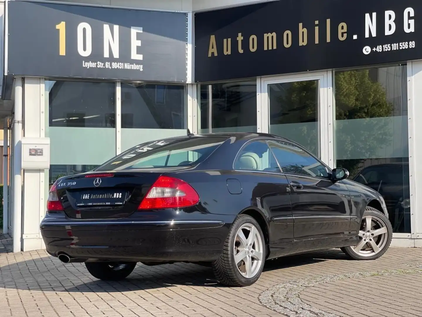 Mercedes-Benz CLK 350 Coupe 7G-TRONIC Elegance Fekete - 2