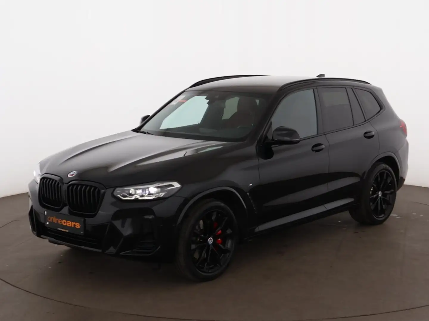 BMW X3 xDrive20d M-Sport Aut LED LEDER H/K NAVI TEMP Schwarz - 2