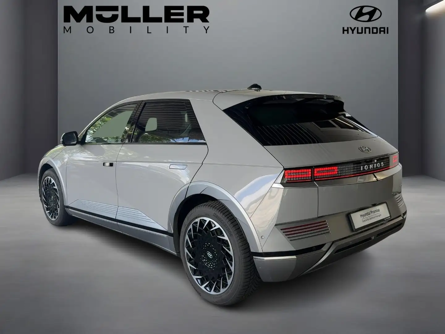 Hyundai IONIQ 5 Uniq Elektro +Sitzklima+LED+MBUX+Navi Gris - 2