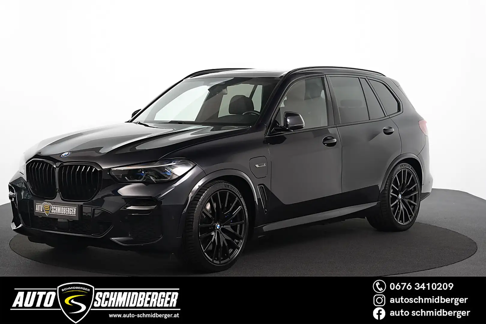 BMW X5 xDrive45e*M-SPORT*SHADOW-LINE*LASER*AHK*PANORAM... Schwarz - 1